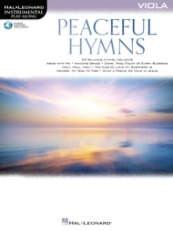 Peaceful Hymns Viola & Online Audio cover